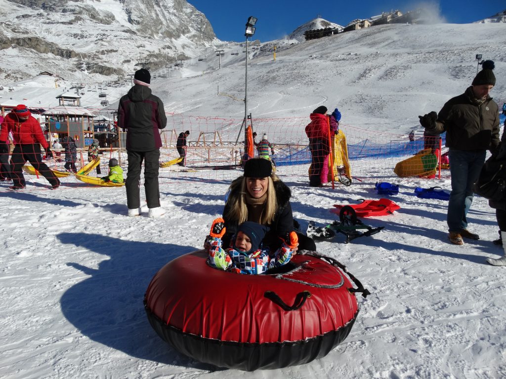 Francesca Leto neve cervinia